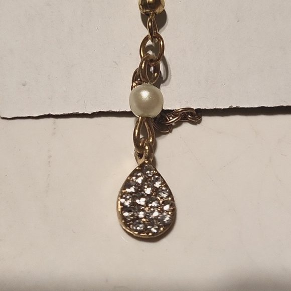 Silver drop Cuff Earrings - Picture 2 of 3